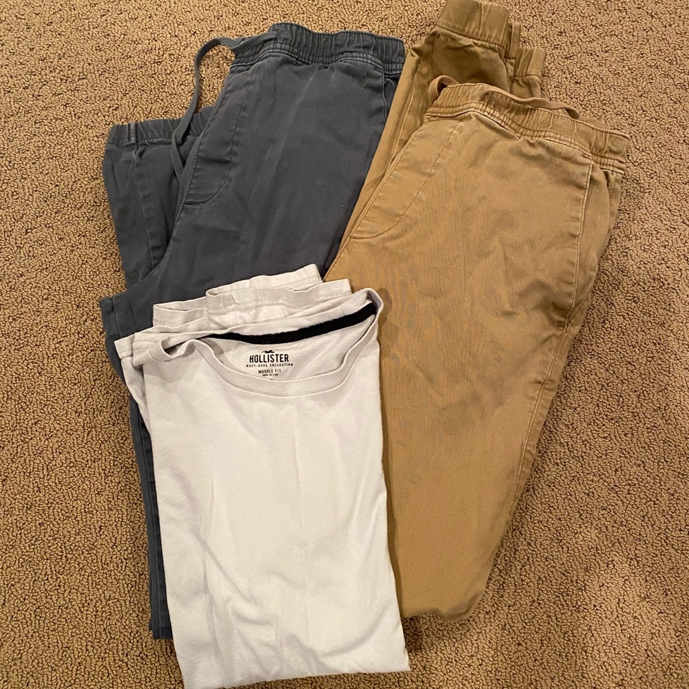 Men’s lot of Hollister